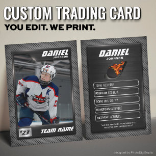 Grafiet ijshockey trading Kaart, speler Kaart Contactkaartje