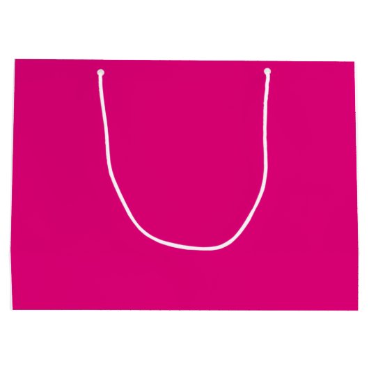 Grafisch aangepaste warmroze Valentijnsdag Large Cadeauzakje (Achterkant)