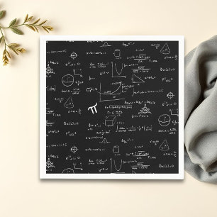 Grafisch Afstuderen Zwarte Wiskunde-vergelijkingen Servet