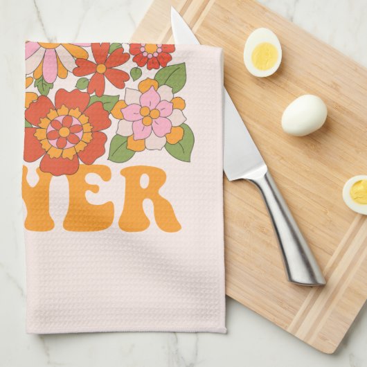 Grafisch aggregaat van de Groovy-ventilator Theedoek (Quarter Fold)