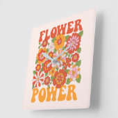 Grafisch aggregaat van de Groovy-ventilator Vierkante Klok (Hoek)