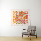 Grafisch aggregaat van de Groovy-ventilator Wandkleed (In Situ (horizontaal))