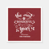 Grafisch de heerlijkste tijd van het Monogram van  Servet (Voorkant)