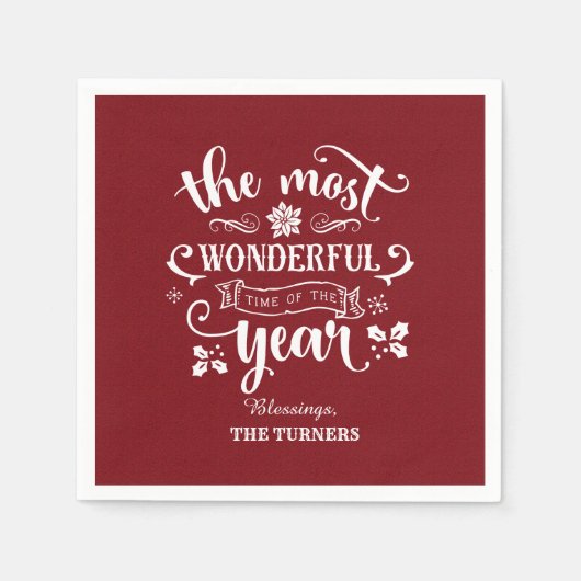 Grafisch de heerlijkste tijd van het Monogram van  Servet (Voorkant)