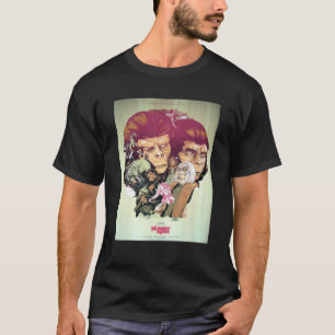 Grafisch De  serie C van het Afbeelding van Monkey T-shirt