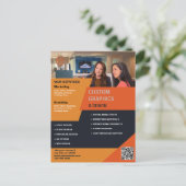 Grafisch design Business Briefkaart (Staand voorkant)