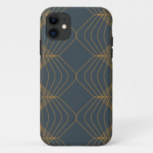 Grafisch, elegant, eenvoudig geometrisch grafisch iPhone 11 hoesje