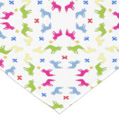 Grafisch Frans Bulldog Pattern Home Gift Short T Lange Tafelloper (Hoek)