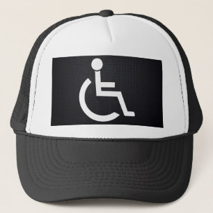 Grafisch gehandicapten trucker pet