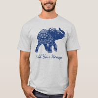 Grafisch joch Elephant Custom Message