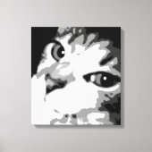 Grafisch kat op Canvas (Voorkant)
