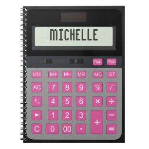 Grafisch notitieboek calculator