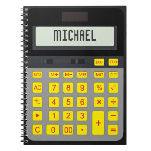 Grafisch notitieboek calculator