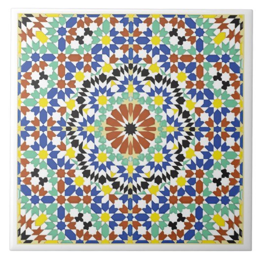 Grafisch ontwerp - 1 keramisch tegel tegeltje (Voorkant)