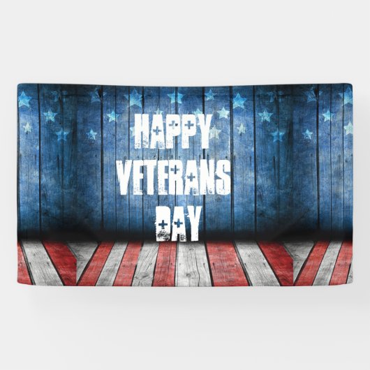 grafisch ontwerp , amerikaanse vlagkleuren en deco spandoek (Horizontaal)