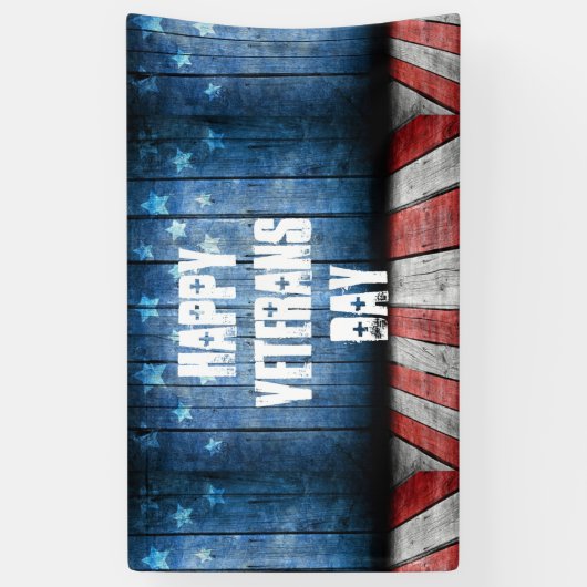 grafisch ontwerp , amerikaanse vlagkleuren en deco spandoek (Verticaal)