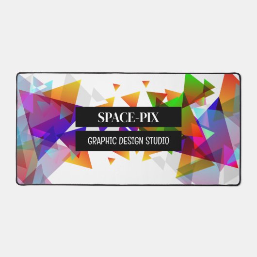 Grafisch ontwerp driehoek, grafische ontwerper bureaumat (Voorkant)