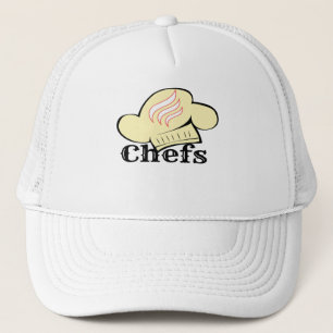 Grafisch ontwerp met chefshoed – Grappig & Stijlvo Trucker Pet