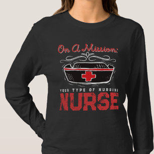 Grafisch ontwerp voor verpleegkundige operatiekame t-shirt