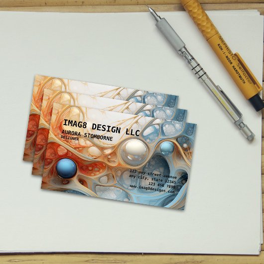 Grafisch ontwerpbedrijf visitekaartje