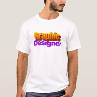 Grafisch ontwerper t-shirt