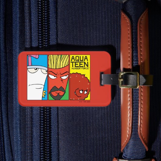 Grafisch paneel van het Karakter van de Drijvende  Bagagelabel (Voorkant Insitu 4)