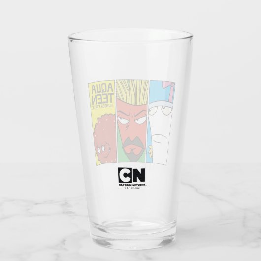 Grafisch paneel van het Karakter van de Drijvende Glas (Achterkant)