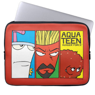 Grafisch paneel van het Karakter van de Drijvende Laptop Sleeve