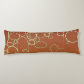 Grafisch patroon lichaamskussen (Achterkant)