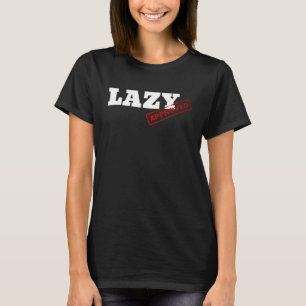 Grafisch plezier goedgekeurd kleding goedgekeurd l t-shirt