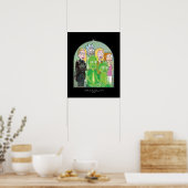 Grafisch Rick en Morty Family Poster (Keuken)