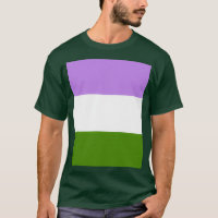 Grafisch schema Genderqueer Pride Color