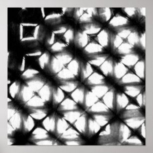 Grafisch Shibori I Poster