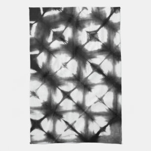 Grafisch Shibori I Theedoek