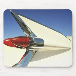 Grafisch: Sluiting van vinnen en achterlicht Muismat