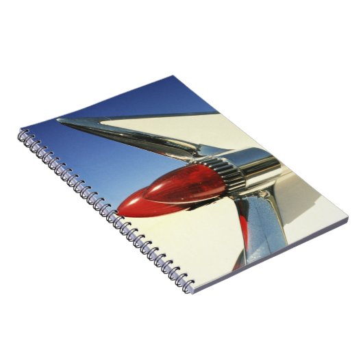 Grafisch: Sluiting van vinnen en achterlicht Notitieboek (Rechterzijde)