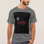 Grafisch T-shirt met Glory Vibes (Voorkant)
