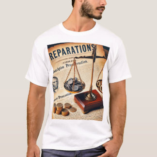 Grafisch t-shirt "Reparations"
