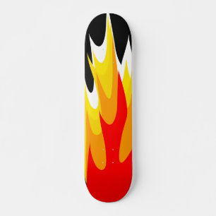 Grafisch vlam Skateboard