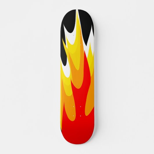 Grafisch vlam Skateboard (Voorkant)