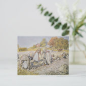 Grafische aardappelen, 1905 briefkaart (Staand voorkant)