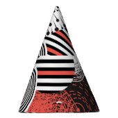 Grafische  Abstracte illustratieelementen Feesthoedjes (Rechts)