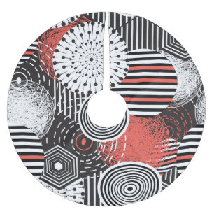 Grafische  Abstracte illustratieelementen Kerstboom Rok