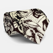 Grafische appels stropdas (Opgerold)