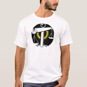 Grafische beha's t-shirt (Voorkant)