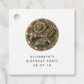  grafische Button Bedankjes Labels (Voorkant)