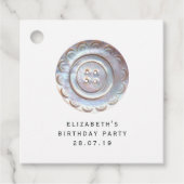  grafische Button Bedankjes Labels (Voorkant)