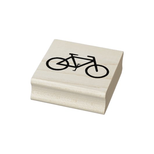 Grafische Fiets 2 inch Rubber Stamp Rubberstempel (Stempel)