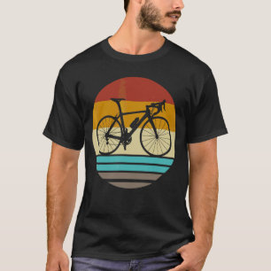 grafische fietsenlijst fietsen sport Ro T-shirt