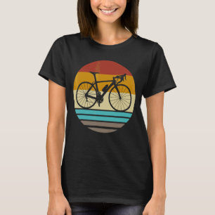 grafische fietsenlijst fietsen sport Ro T-shirt